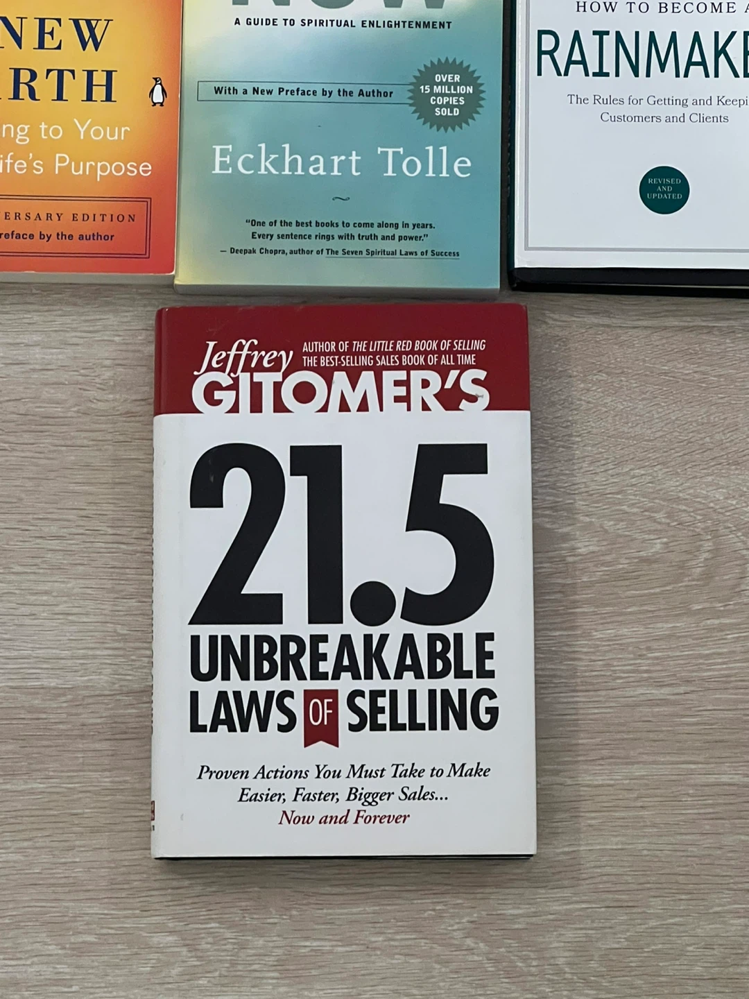 Self Help/ Business Books- Power of the Now, selling and More - photo 3