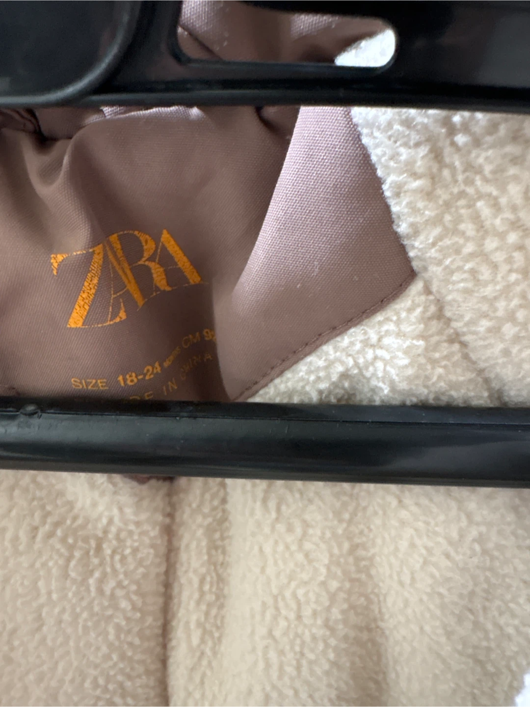 Zara Kids Brown Fleece Lined Snowsuit Size 18-24 Months - photo 2