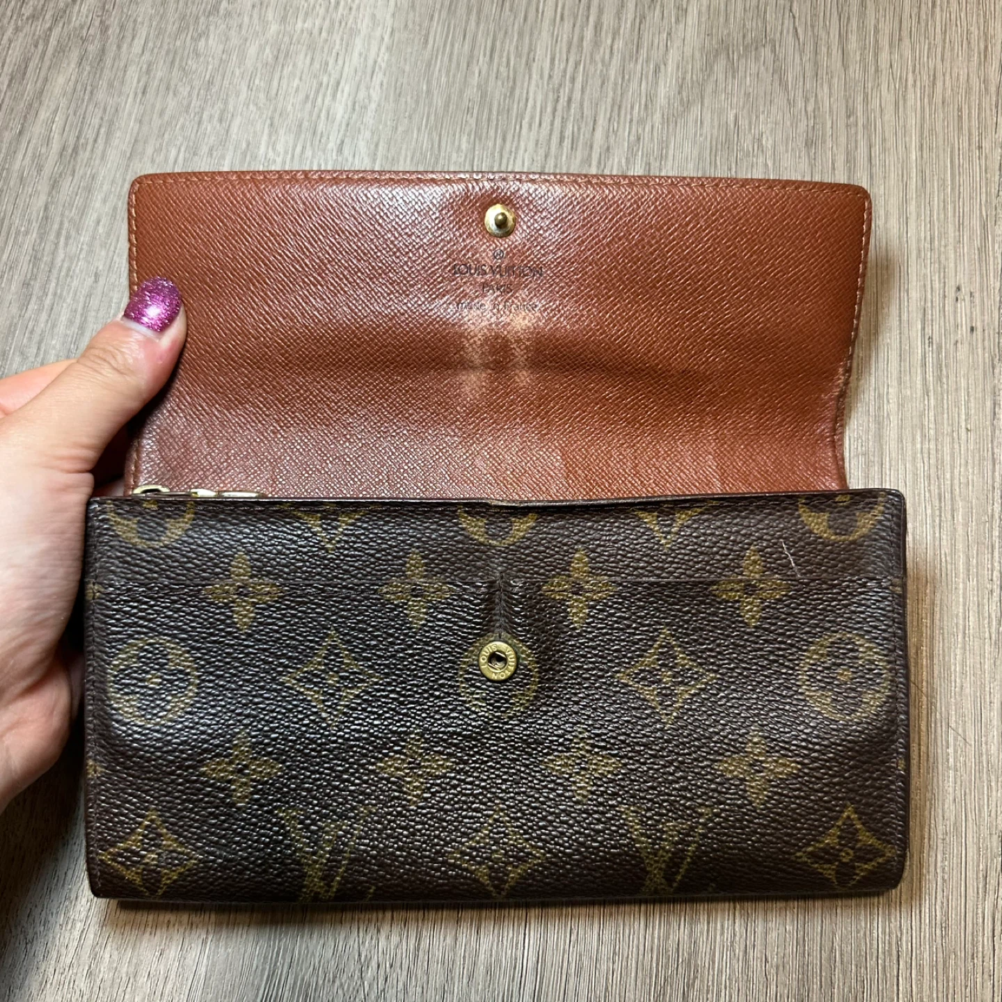 LOUIS VUITTON Sarah Monogram Canvas Wallet - photo 4
