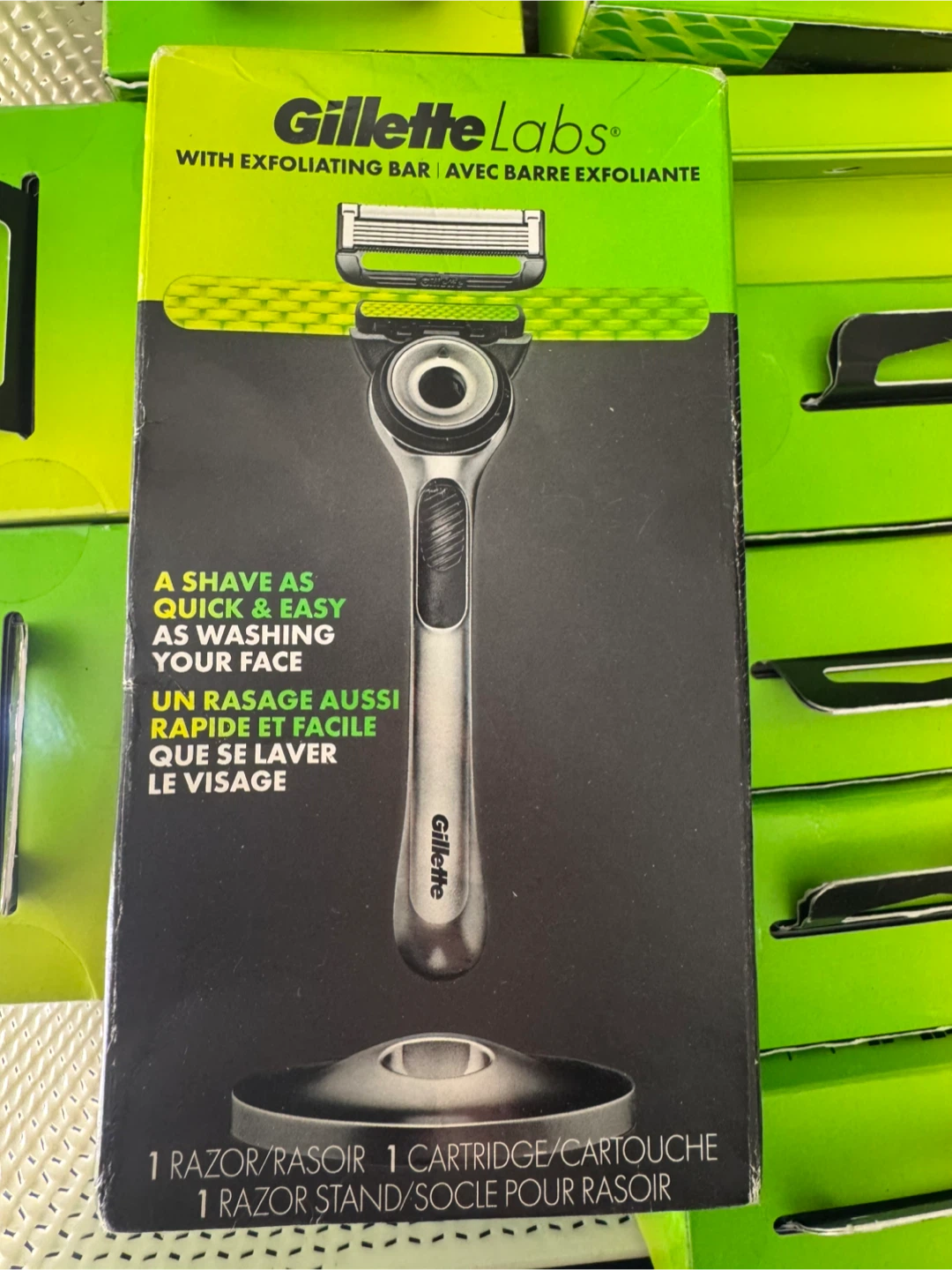 Gillette Labs Razor with Exfoliating Bar