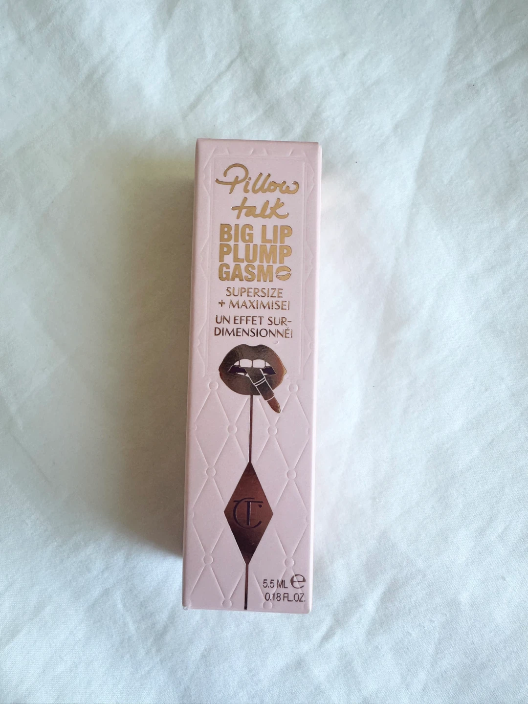 🆕 Charlotte Tilbury Lip Gloss in Pillow Talk Fair-Medium