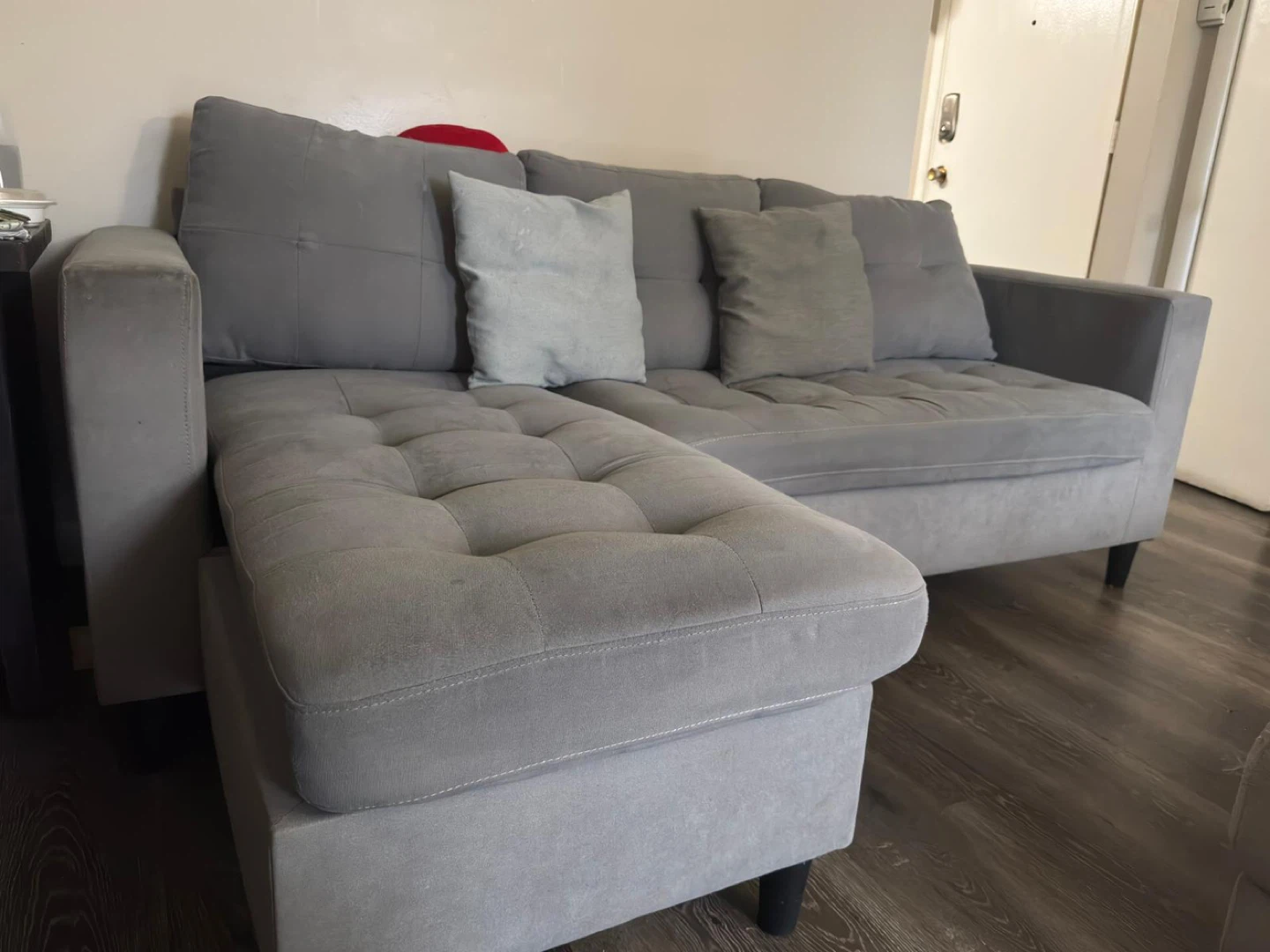 Grey Sectional Sofa - photo 2