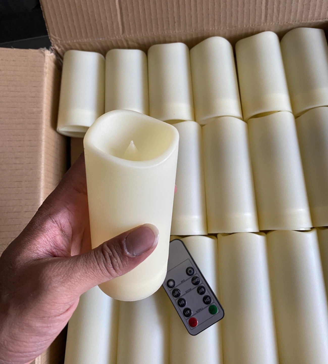 Set of 36LED Flameless Candles with Remote Control - photo 3