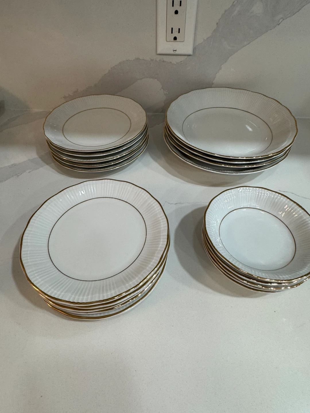 Vintage wałbrzych plates -Poland