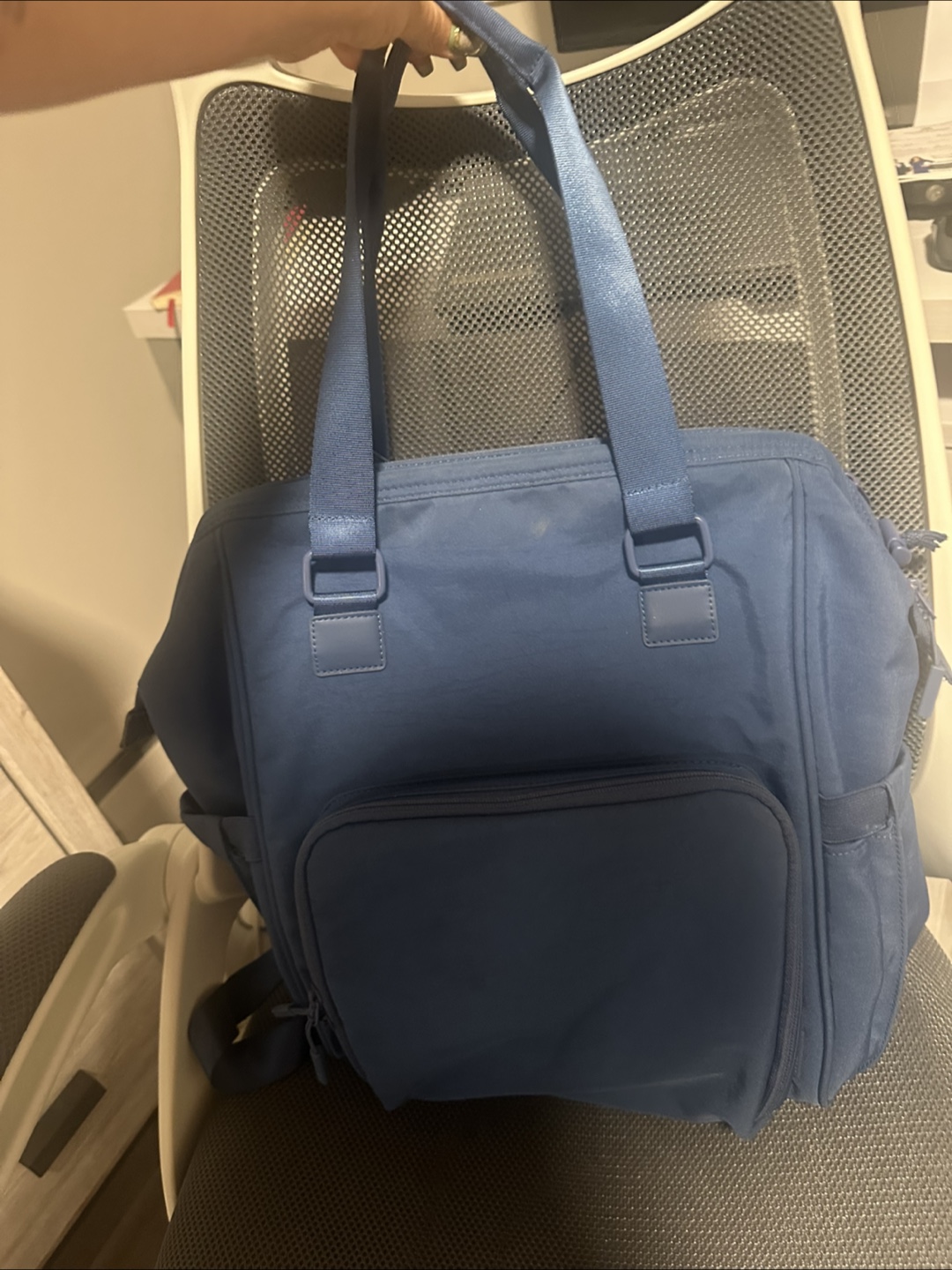 Blue Tote Bag