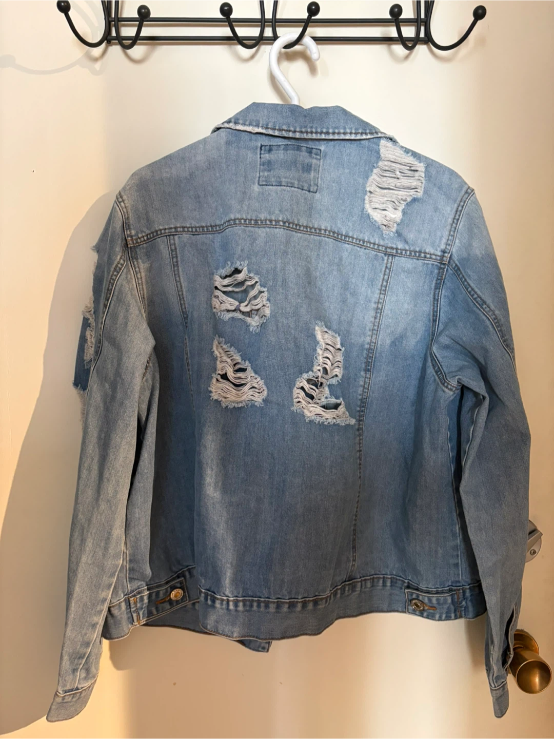 Forever 21 Women's Distressed Denim Jacket - photo 3