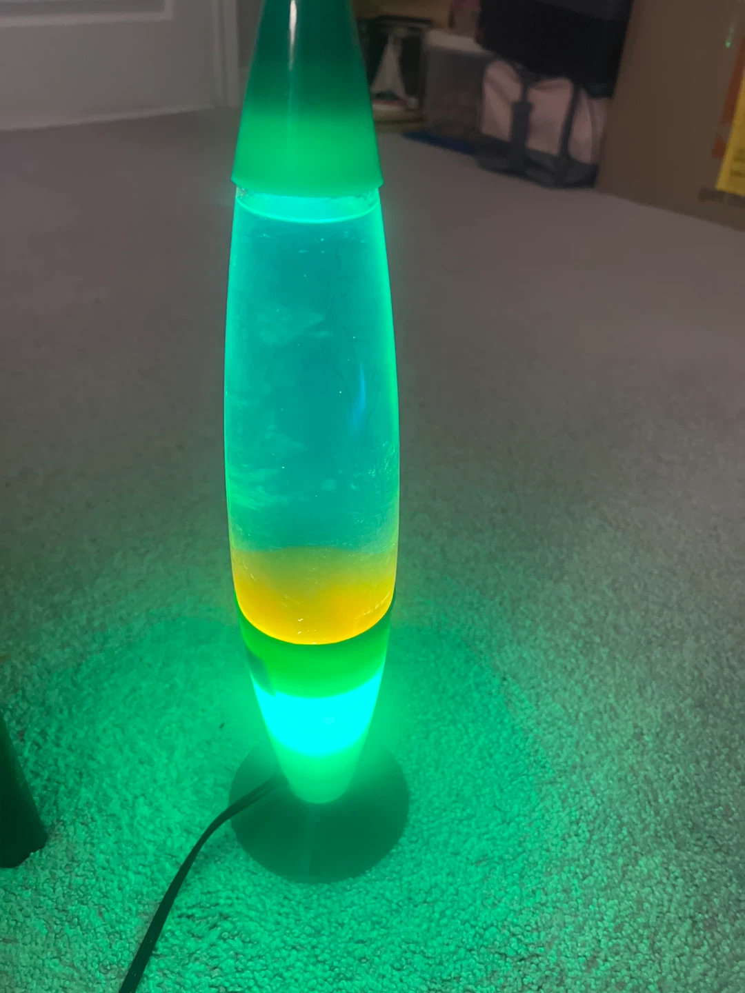 Green and Blue Lava Lamp - photo 2