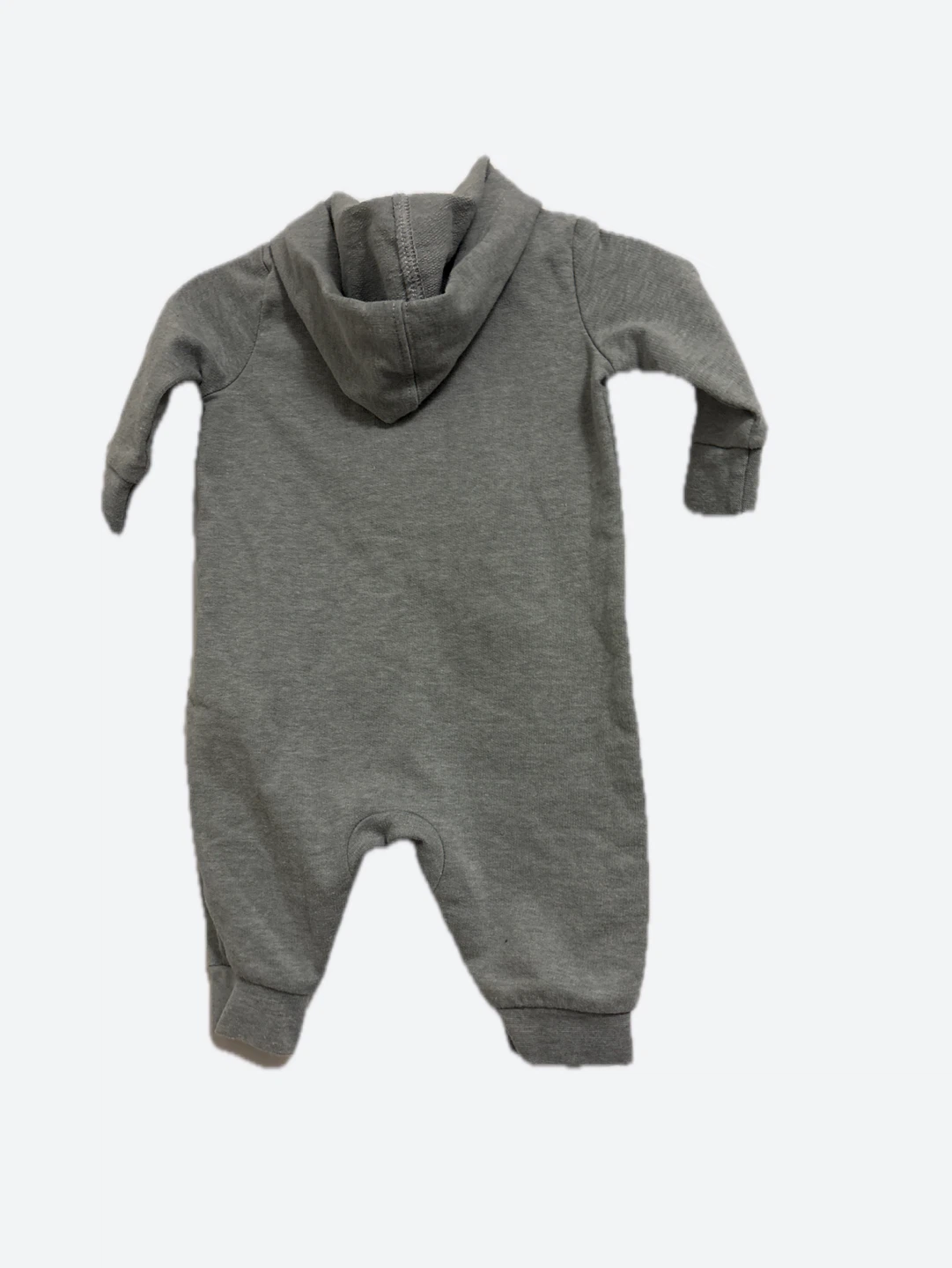 Baby Girls Grey Unicorn Rainbow Romper - photo 2