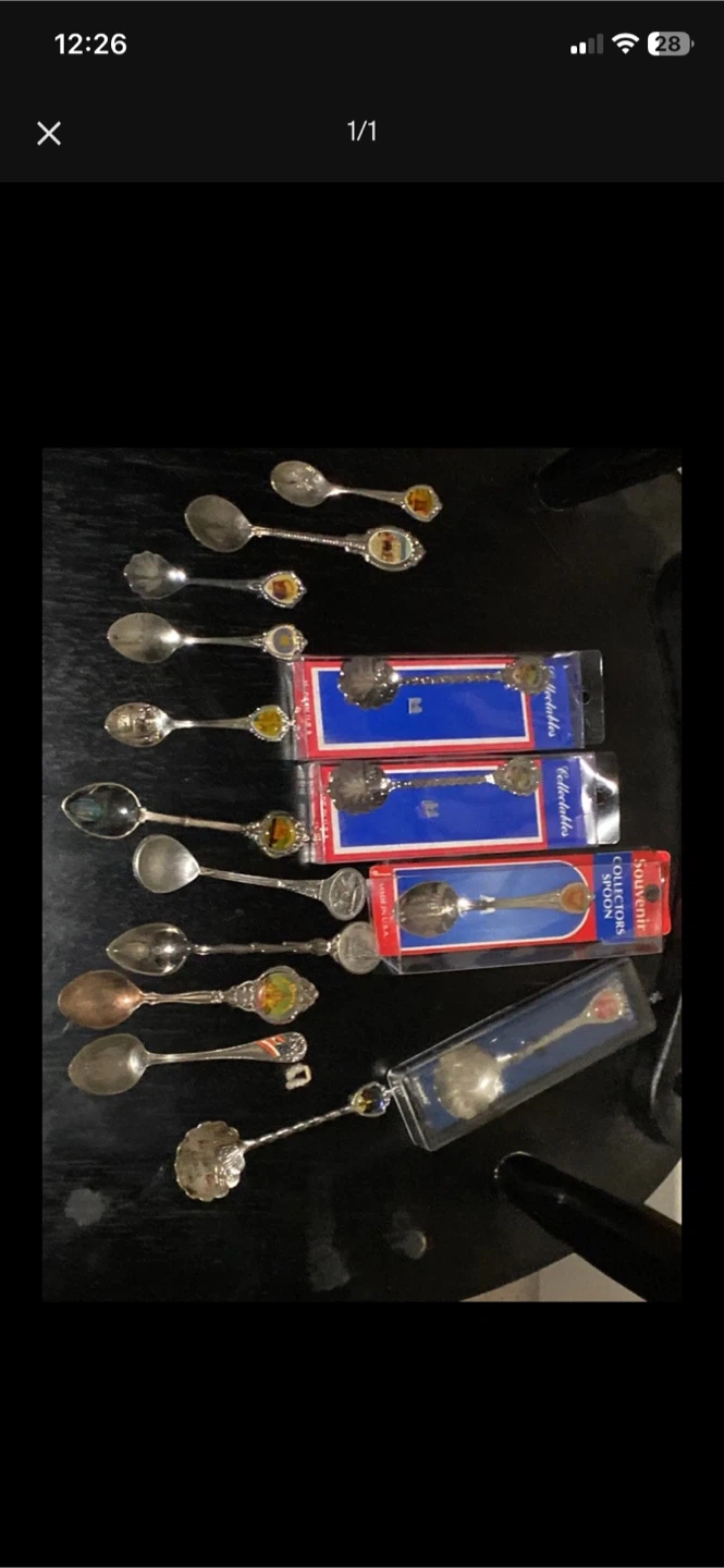 Collection of Souvenir Spoons