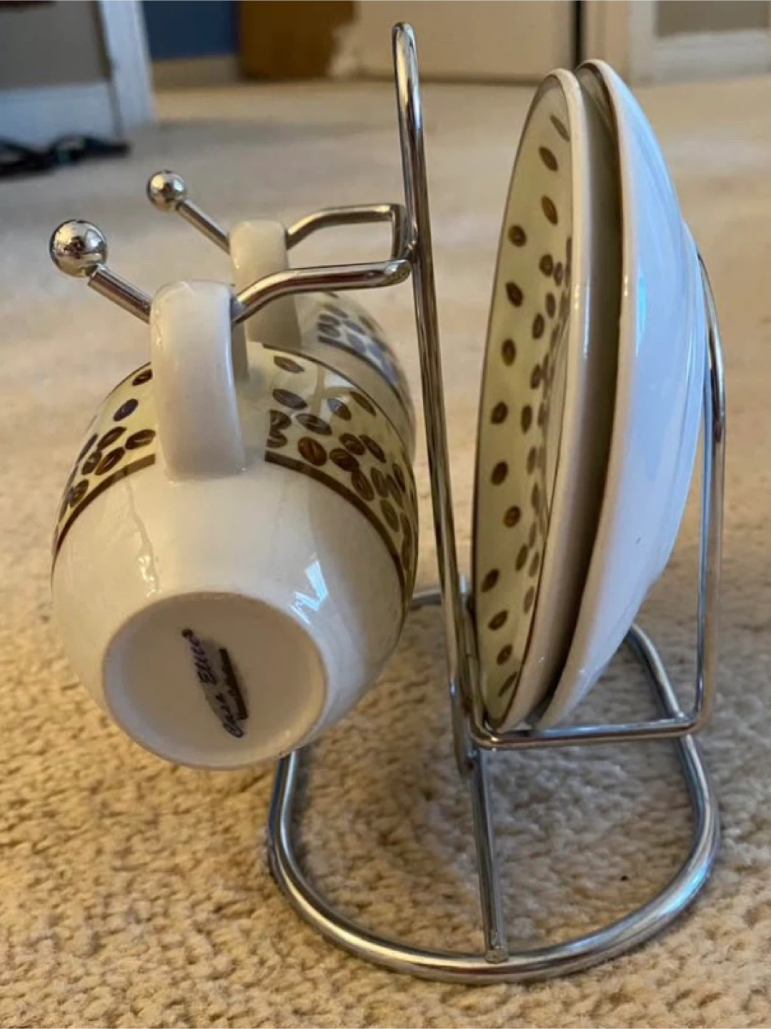 Espresso Cup and Saucer Set with Stand - photo 2