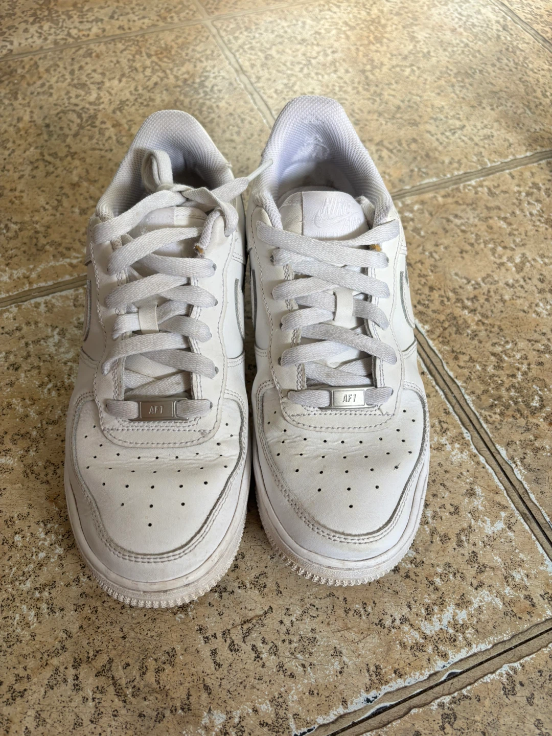 Nike Air Force 1 '07 Shoes - White 6Y