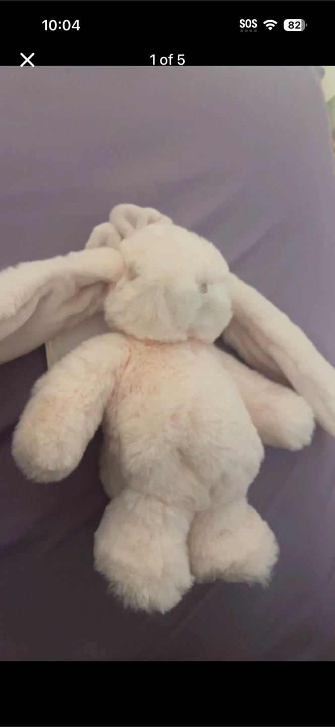 Pink Bunny Plush Toy
