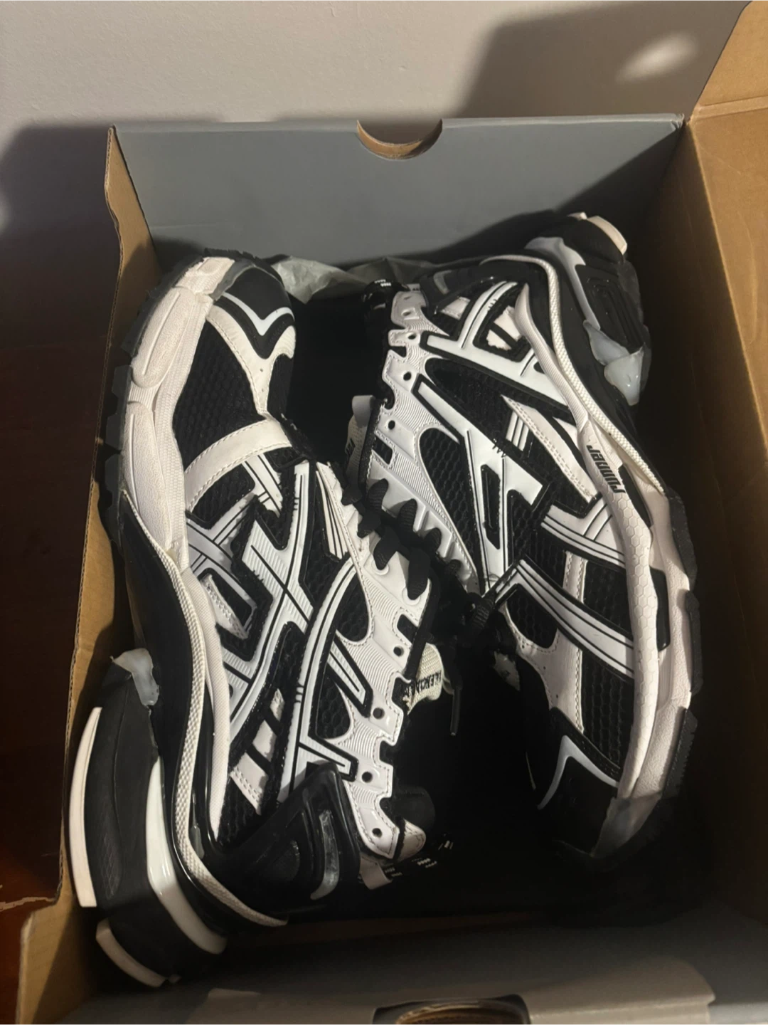 Balenciaga Runner Sneakers Black White price 210 - photo 2