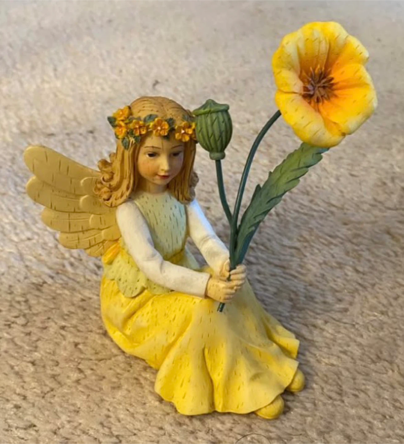 Wildflower Angels "Poppies for Success" Figurine