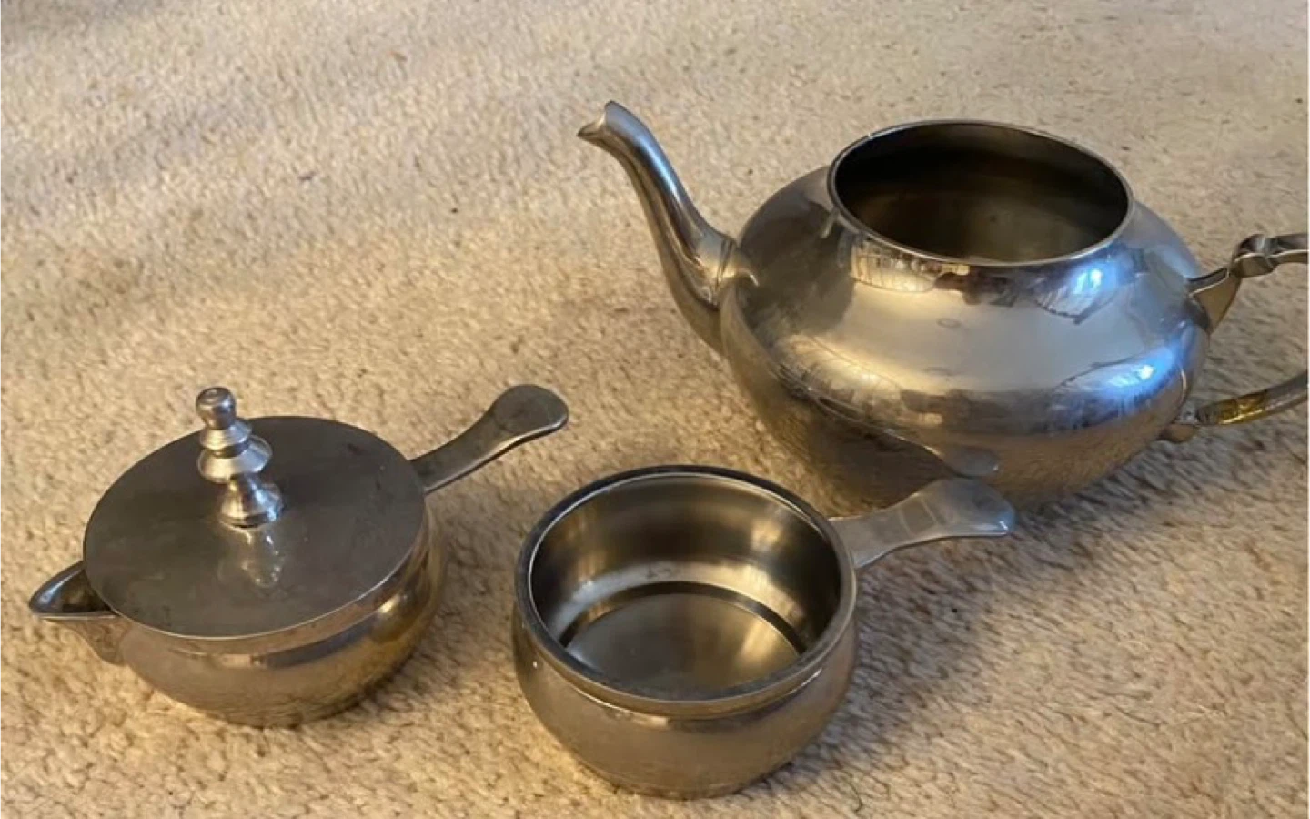 Silver Tea Pot Set - photo 2