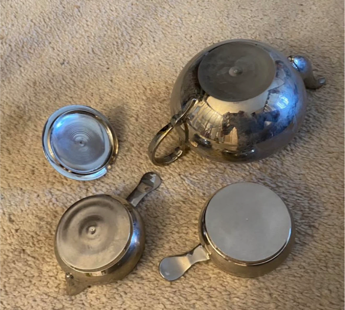 Silver Tea Pot Set - photo 3