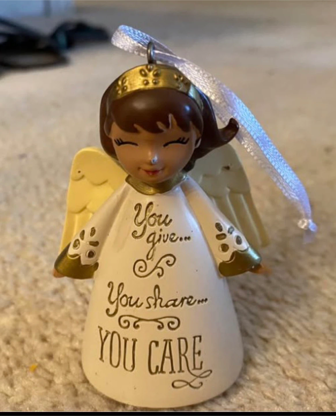 HMK LLC Angel Ornament You Give You Share You Care