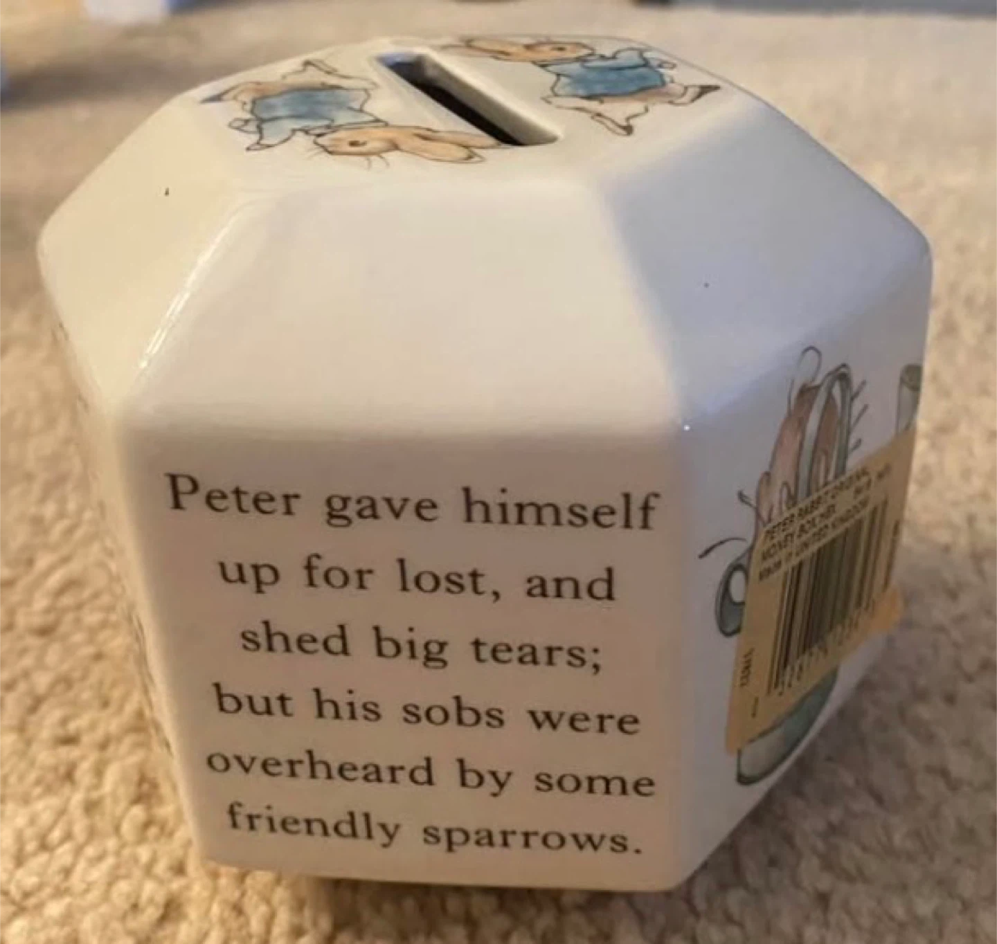 Peter Rabbit Money Box - photo 4