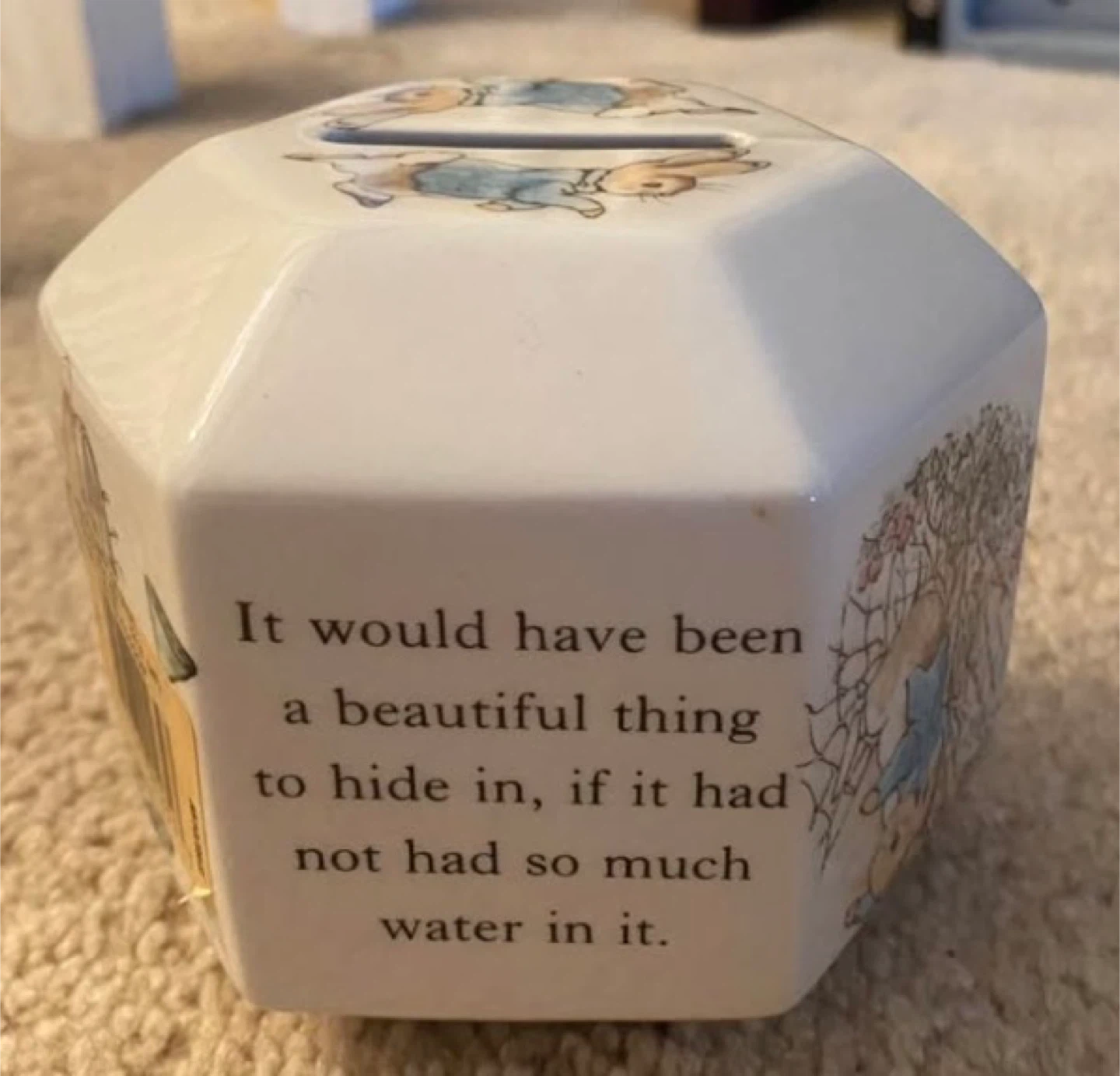 Peter Rabbit Money Box - photo 2