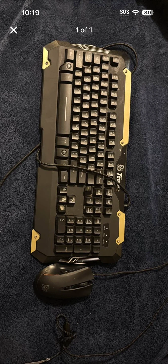 Gaming Keyboard and Mouse Combo