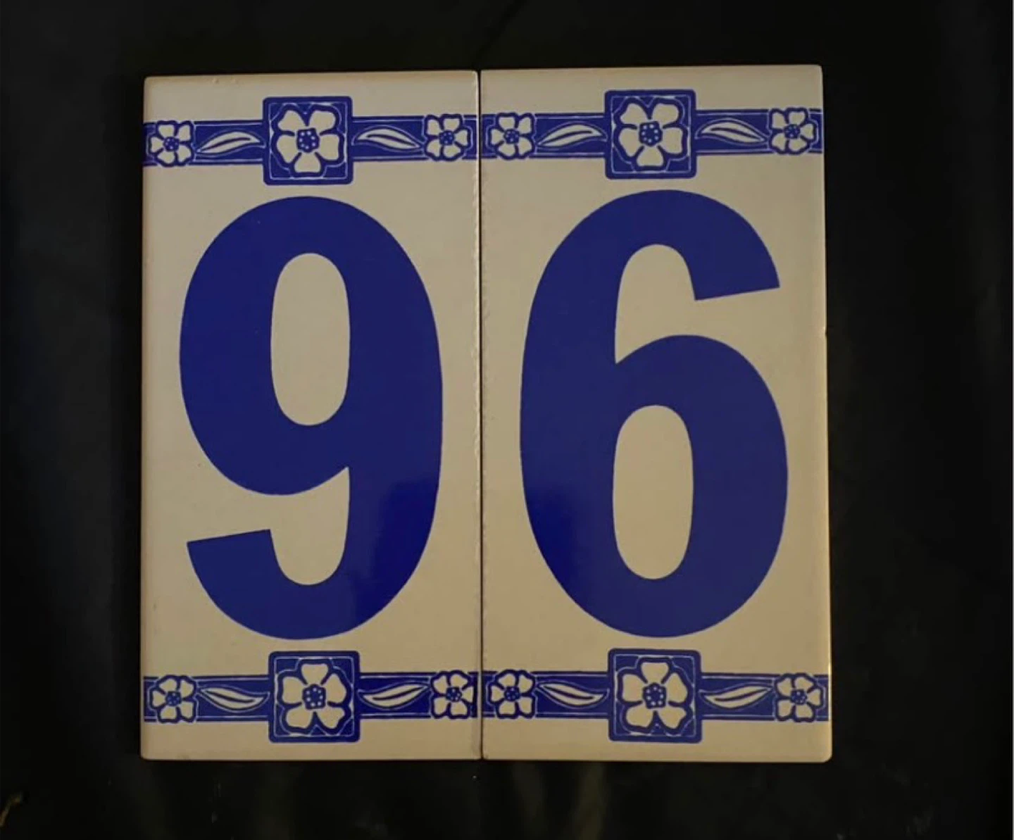 Portuguese Ceramic House Numbers - Set of Two - photo 2