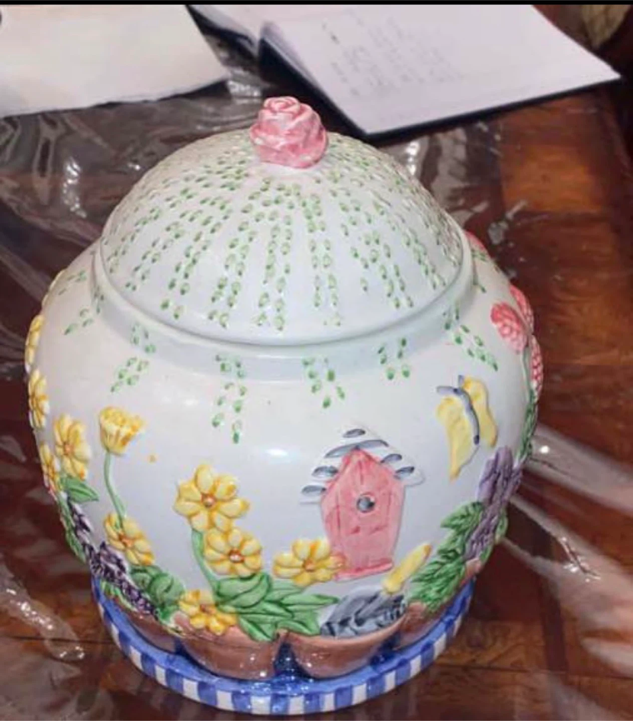 Vintage Ceramic Cookie Jar