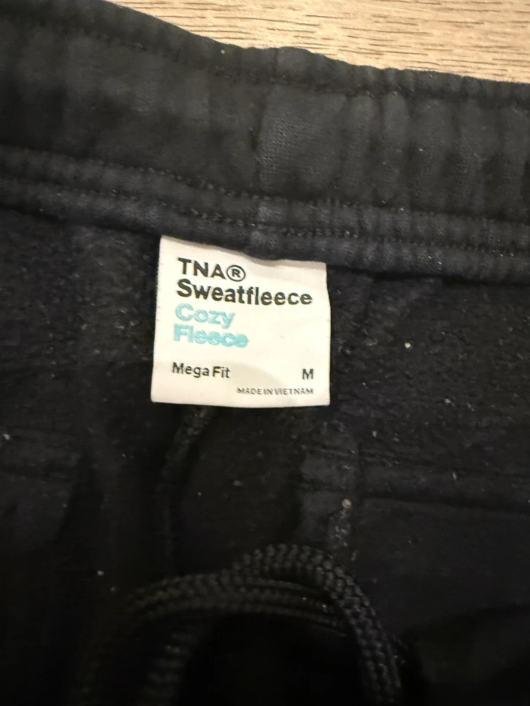 TNA Cozy Fleece Mega Fit Cargo Sweatpants Size M - photo 2