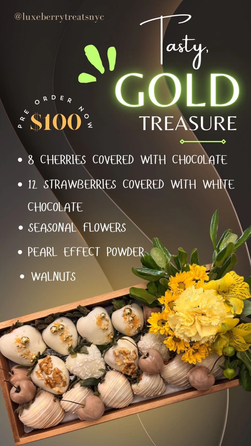 Chocolate Covered Strawberry & Cherry Arrangement - photo 4