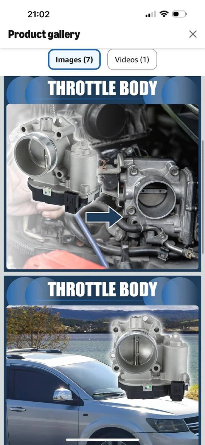 INFINAUTO Throttle Body 68366012AB / 68366012AA – Dodge J - photo 2