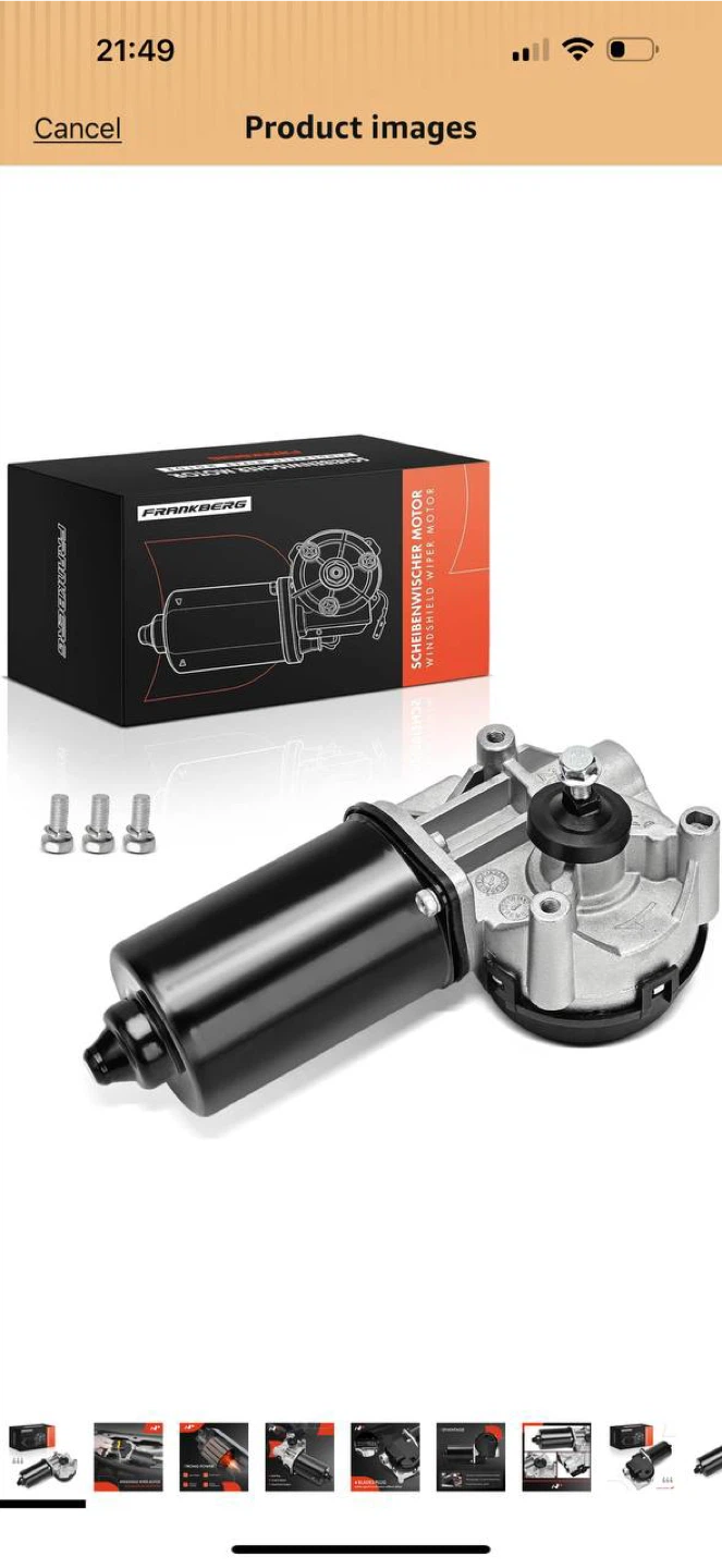 A-Premium Front Windshield Wiper Motor (12-Pin) – Ford /