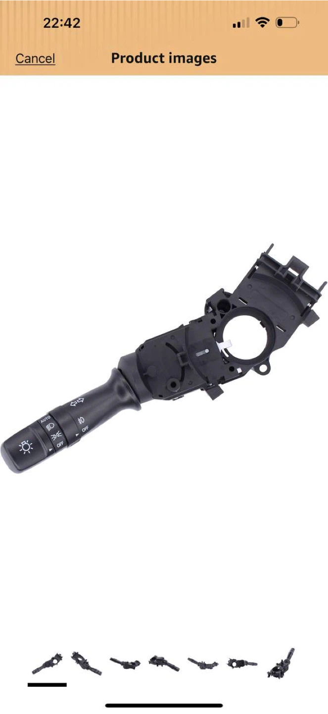 Hyundai / Kia Headlight & Turn Signal Switch Lever 2011–2018