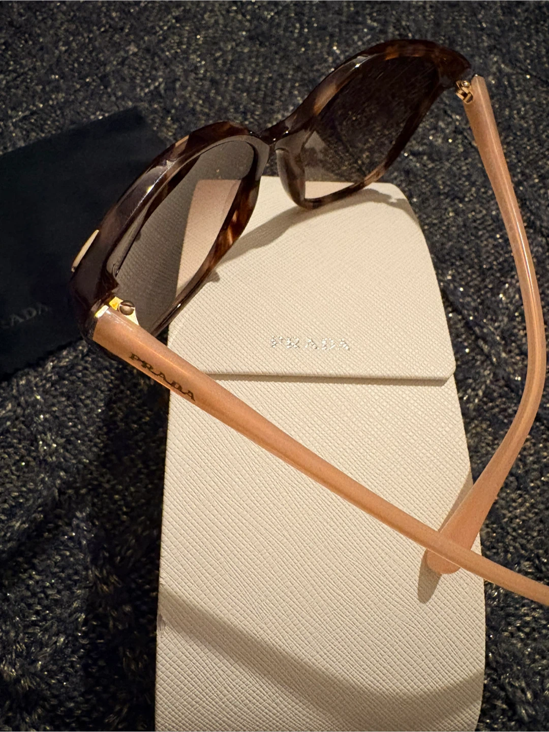 Authentic Brand New Prada polarized havana brown sunglasses - photo 5