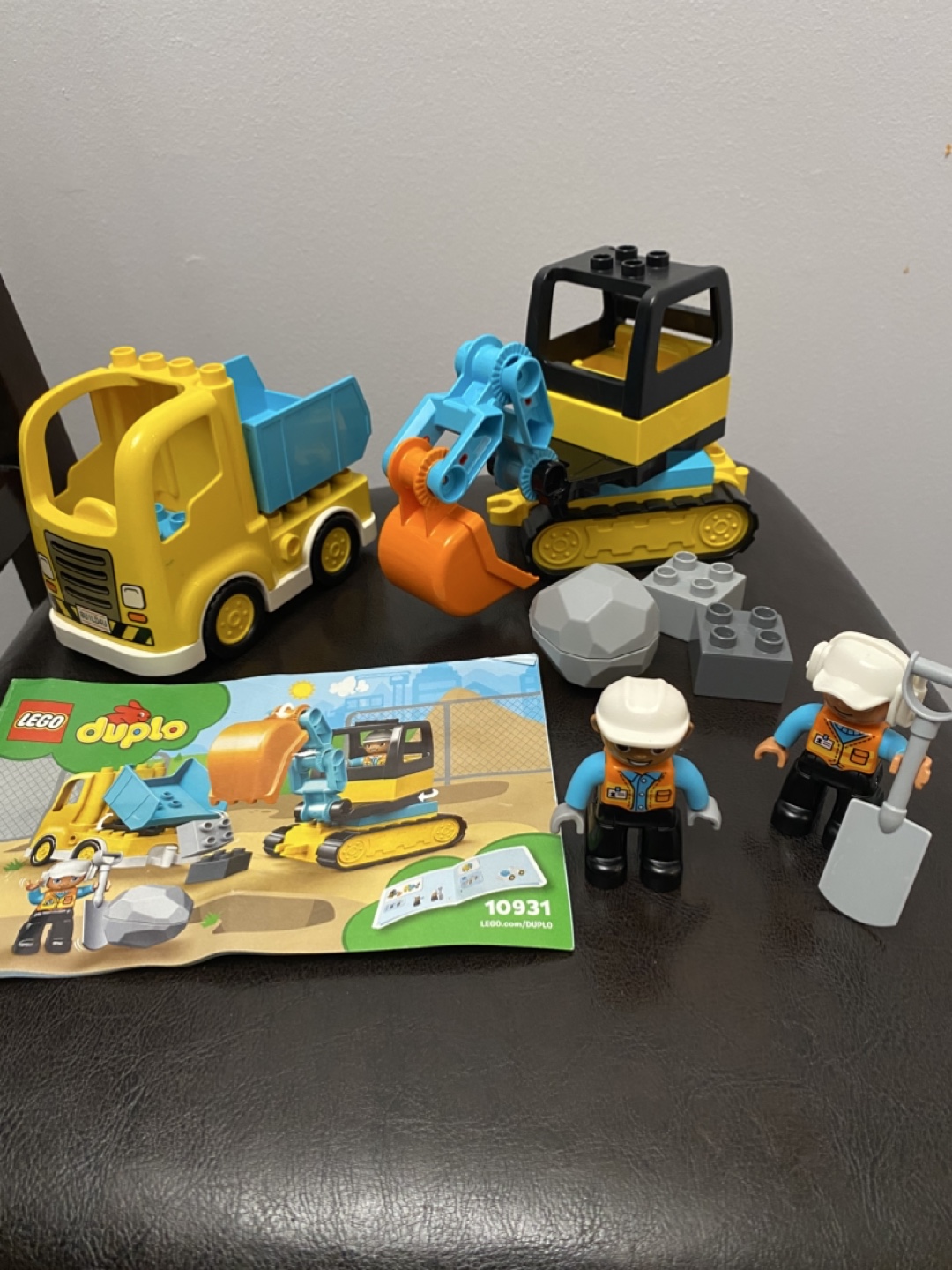 LEGO DUPLO Truck Tracked Excavator 10931 For Toddlers, Ages 2+ - photo 2