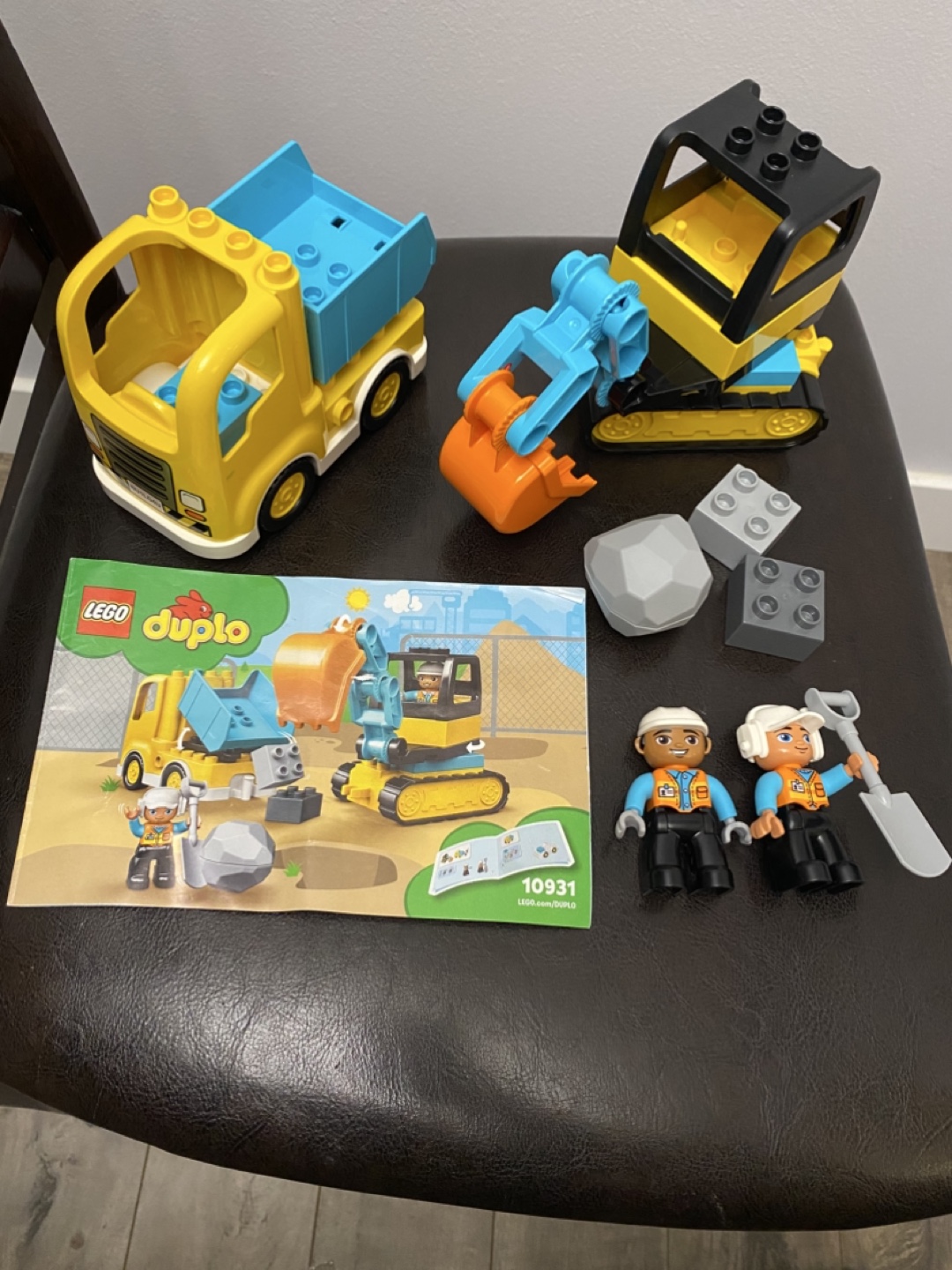 LEGO DUPLO Truck Tracked Excavator 10931 For Toddlers, Ages 2+
