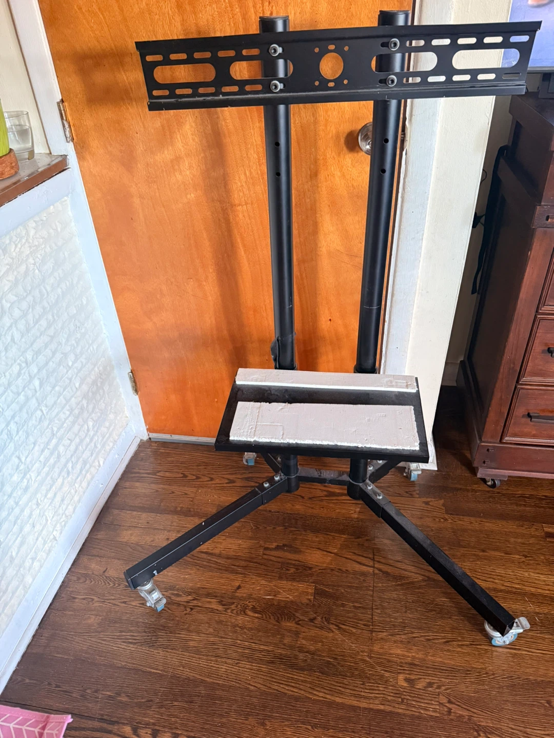 Rolling TV Stand Mount up to 65 inches