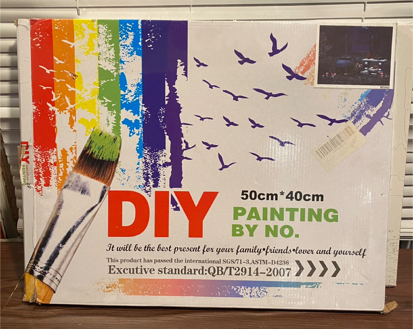 50cm x 40cm Paint by Numbers DIY Kit