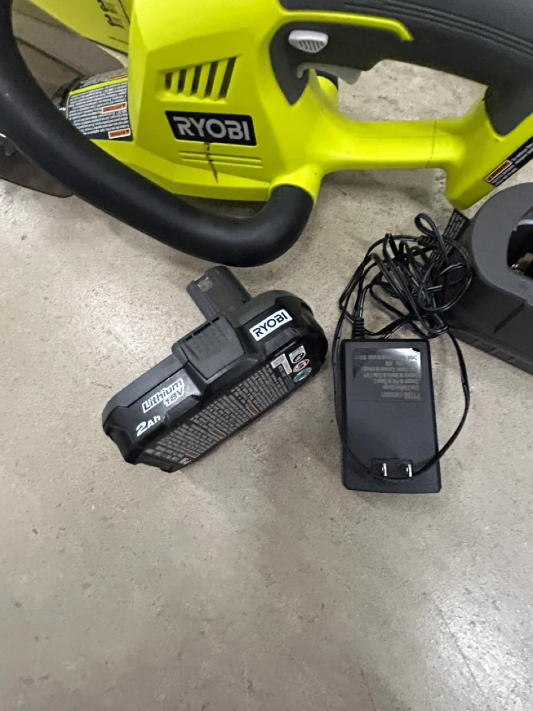 Ryobi ONE+ 18V 8-inch Grass Shear and Shrubber Trimmer. - photo 2