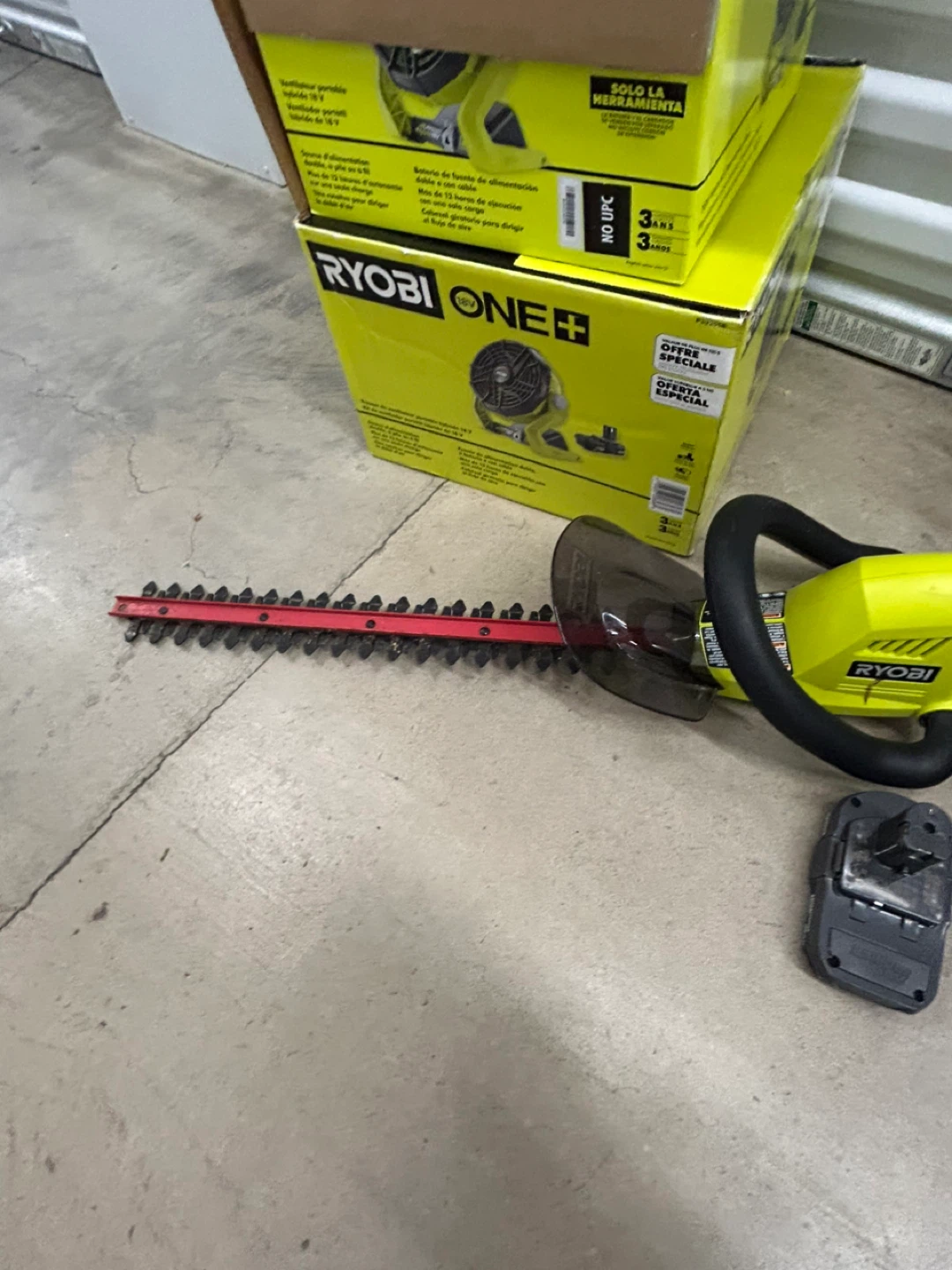 Ryobi ONE+ 18V 8-inch Grass Shear and Shrubber Trimmer. - photo 4