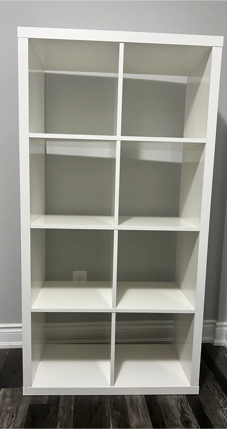 IKEA KALLAX Shelf Unit – White (Like New) - photo 3