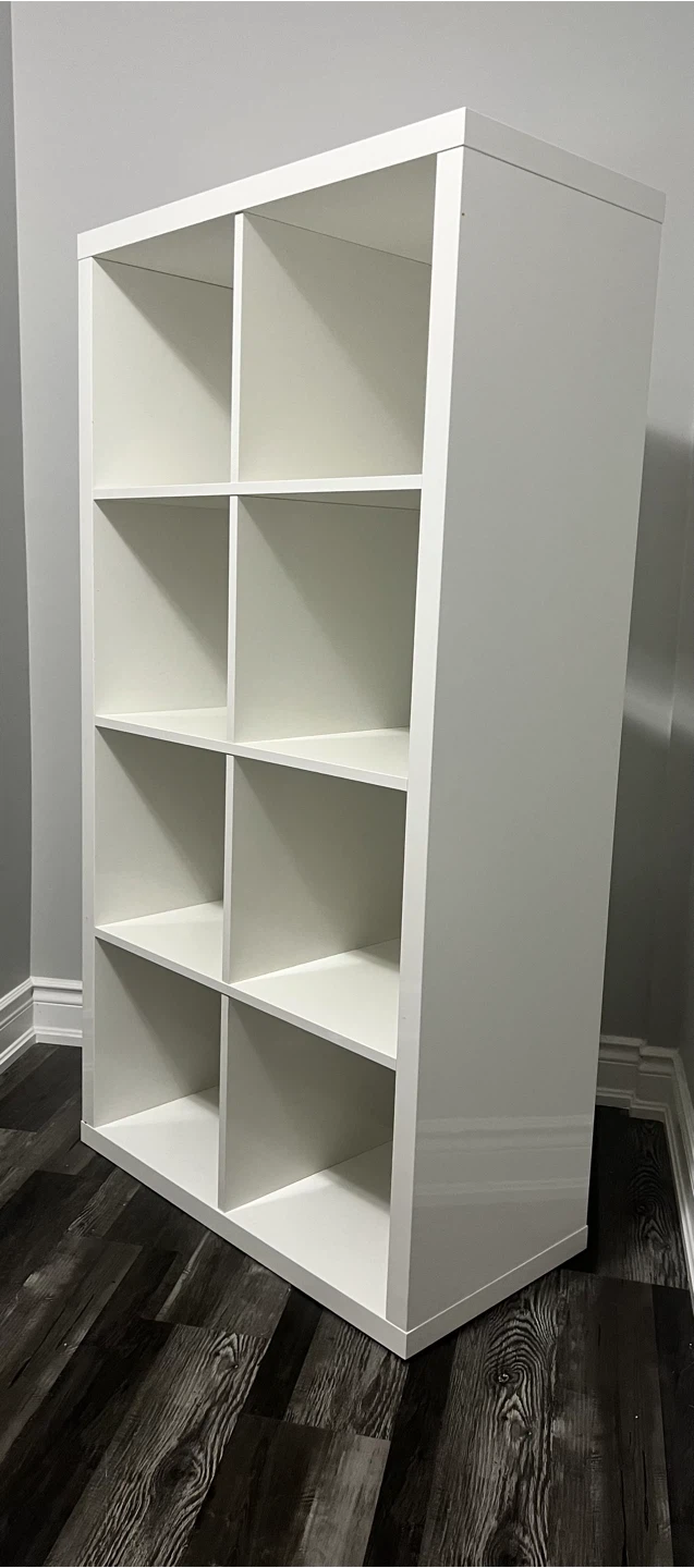 IKEA KALLAX Shelf Unit – White (Like New) - photo 2
