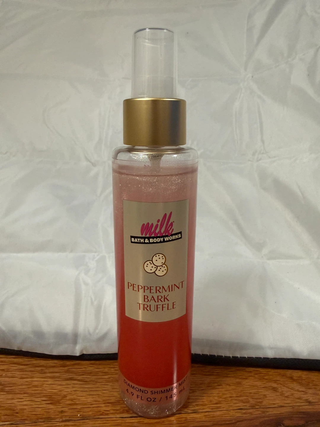 Bath & Body Works Peppermint Bark Truffle Shimmer Mist 4.9oz
