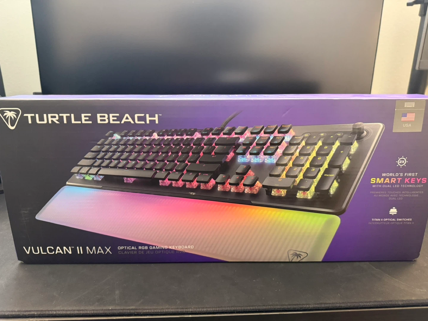 Turtle Beach Vulcan II Max Optical RGB Gaming Keyboard