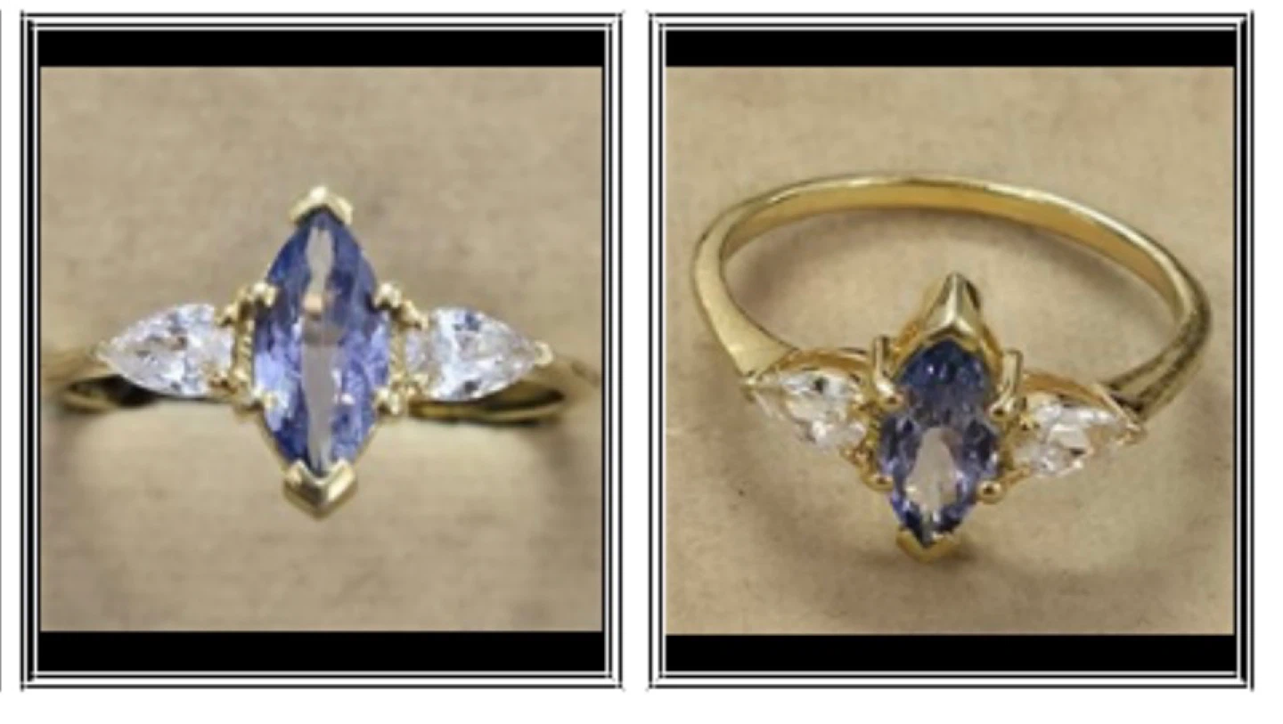 Sterling Silver Tanzanite  Ring - photo 2
