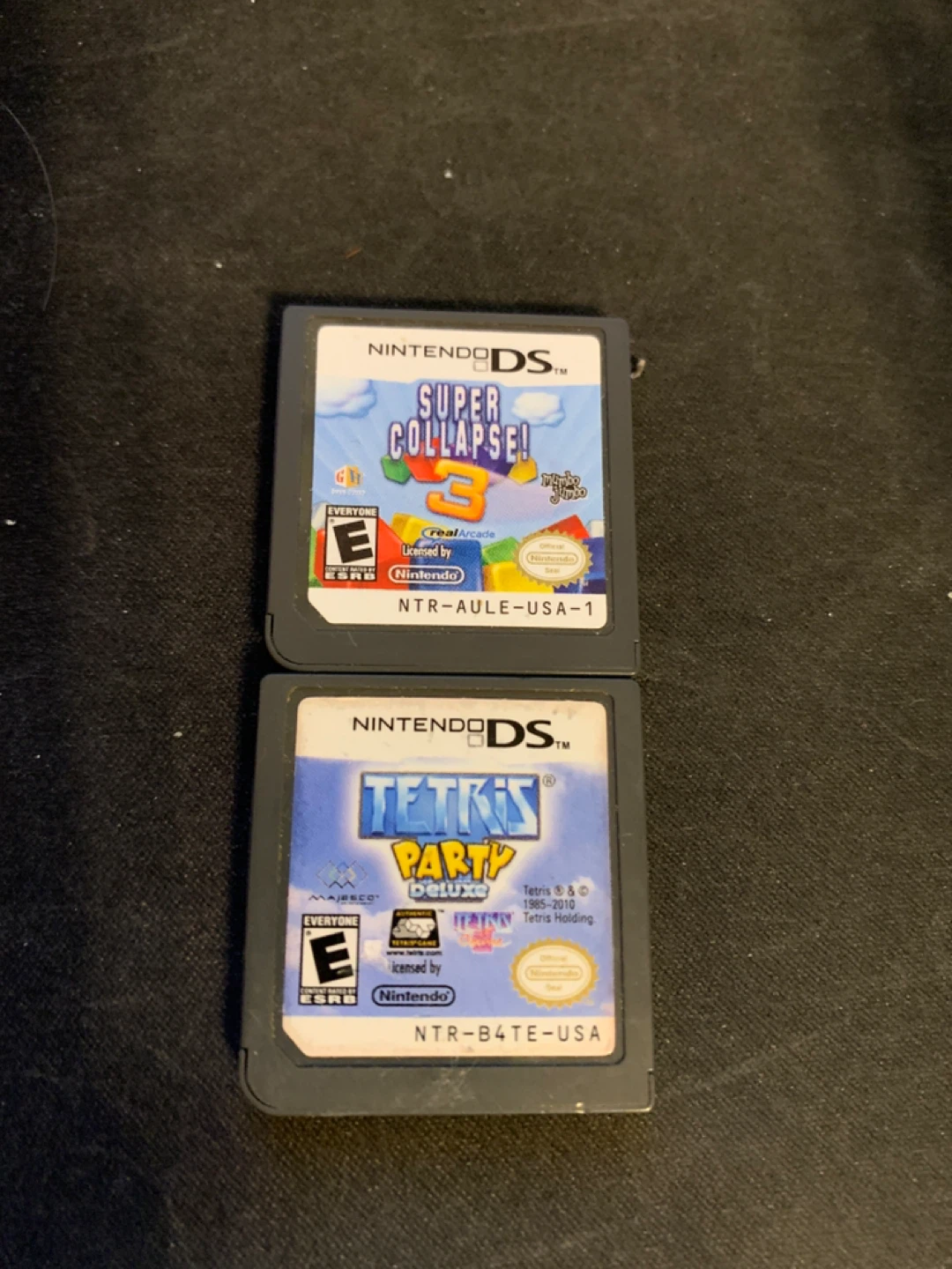 Nintendo DS Games: Super Collapse! 3 & Tetris Party Deluxe