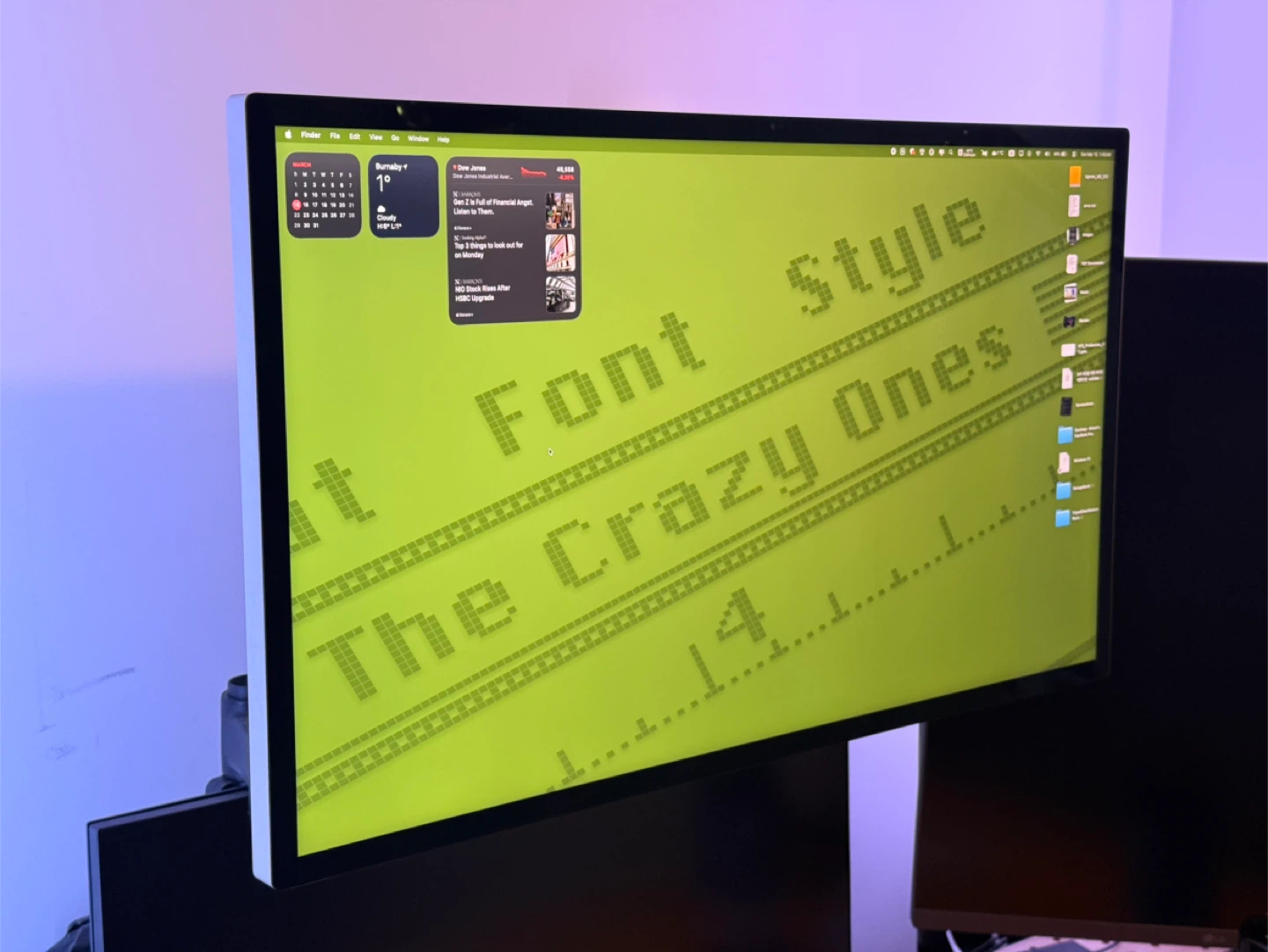 Apple Studio Display with VESA mount + stand