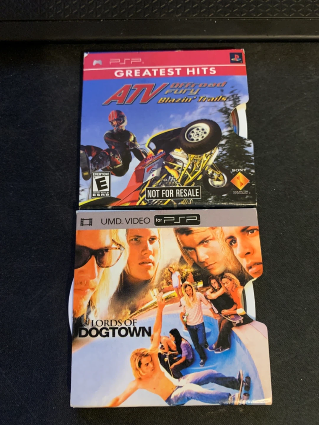 PSP UMD Video Games: ATV Fury & Lords of Dogtown
