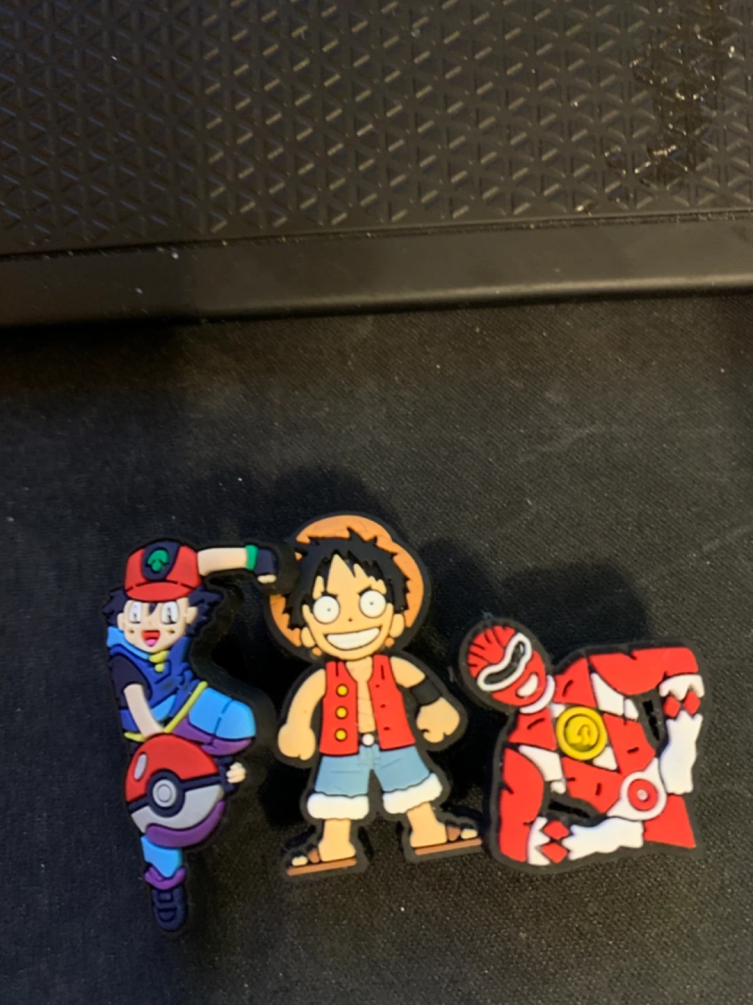 Set of 3 Anime & Power Ranger Charms