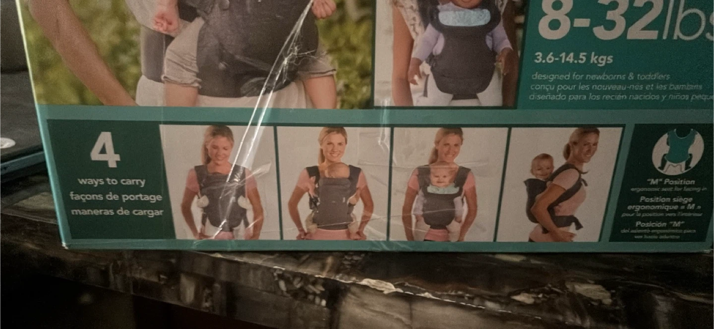 Infantino Flip 4-in-1 Convertible Baby Carrier - photo 3