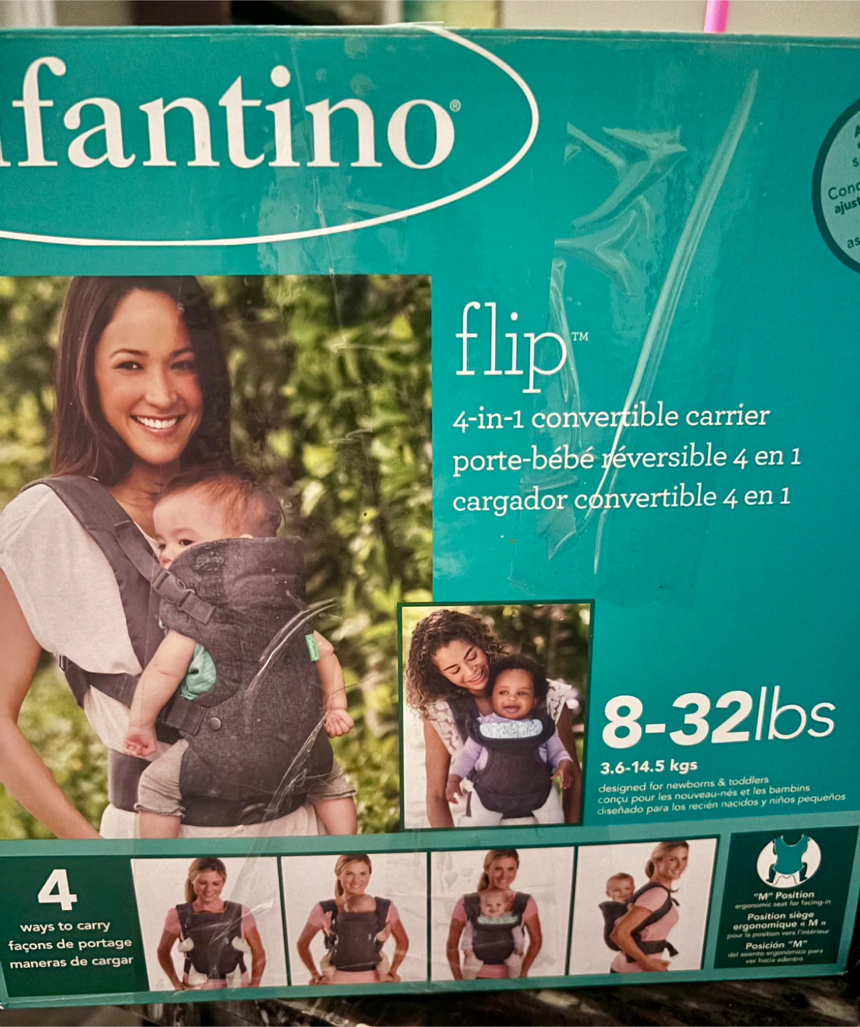 Infantino Flip 4-in-1 Convertible Baby Carrier