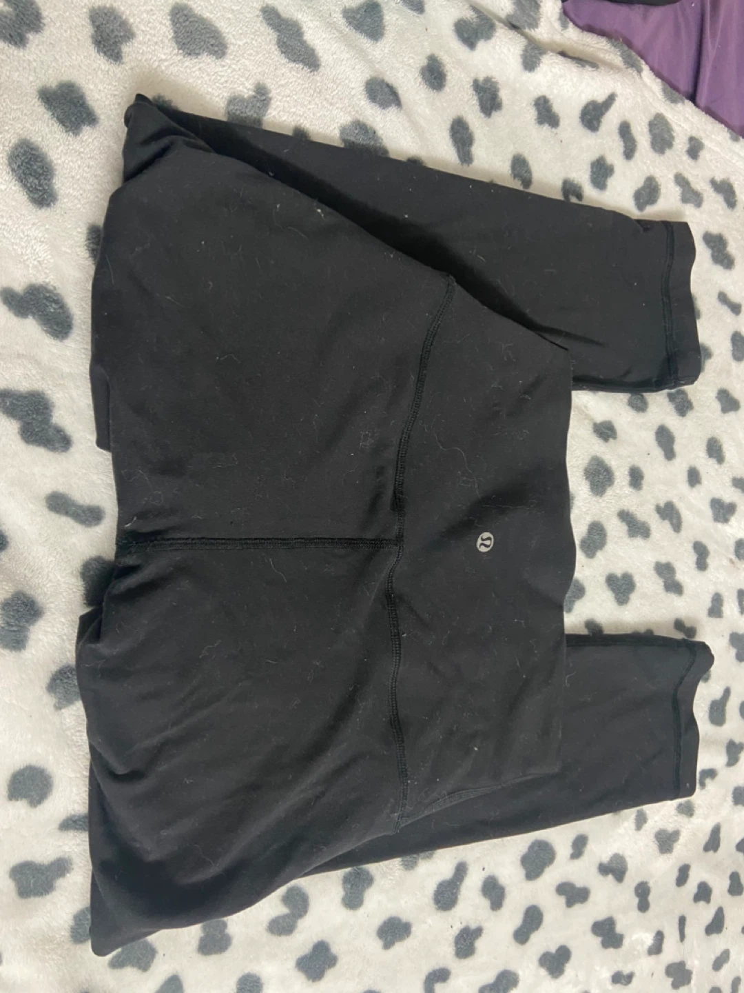 Lululemon Black Wunder Under Leggings Size 2 - photo 2